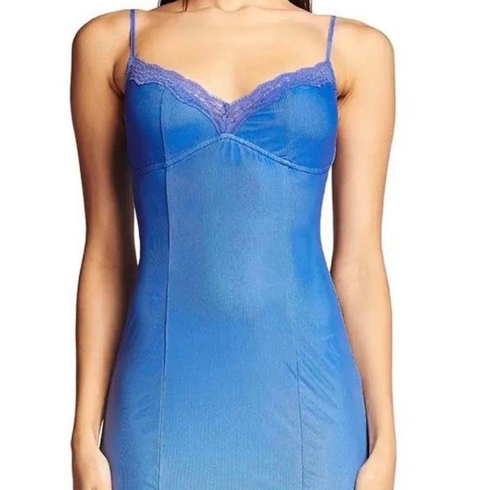 IAMGIA ombré gianna mini dress in baby blue/ blue